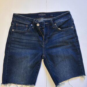 Lucky Brand Jean Shorts  Women Size 6 28  Cutoff Bermuda Shorts